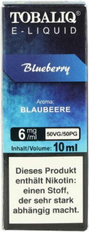 Tobaliq E-Liquid Bluberry 10ml 6mg
