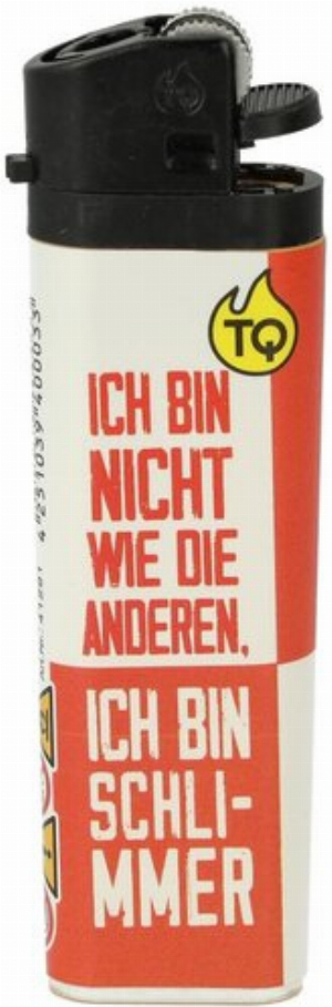 Tobaliq Einwegfeuerzeug Bin nicht zickig 2v5