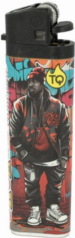 Tobaliq Einwegfeuerzeug Hip Hop 4v5