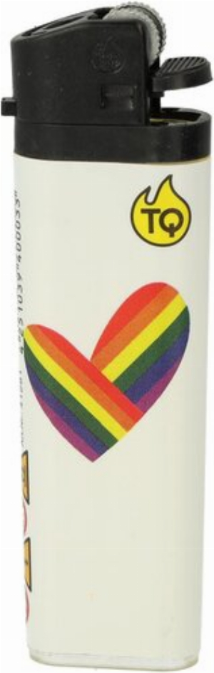 Tobaliq Einwegfeuerzeug Love is Love 1v5