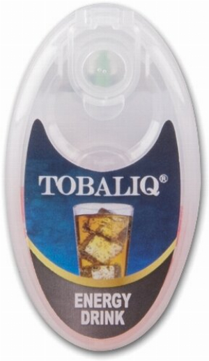 Tobaliq Energy Drink Aromakapseln 1x100 Stück mit Stick