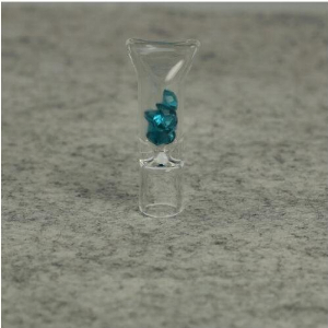 TobaliQ Glas-Zigarettenhalter Blau