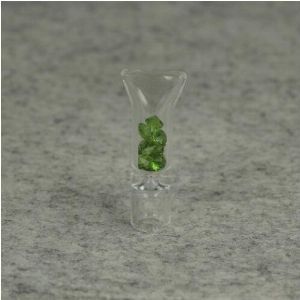 TobaliQ Glas-Zigarettenhalter Grün