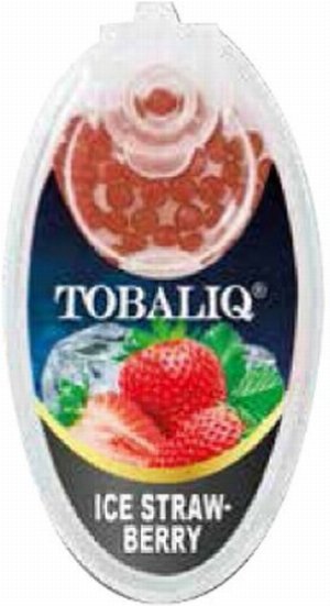 Tobaliq Ice Strawberry Aromakapseln 1x100 Stück mit Stick