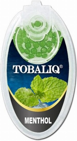 Tobaliq Menthol Aromakapseln 1x100 Stück mit Stick