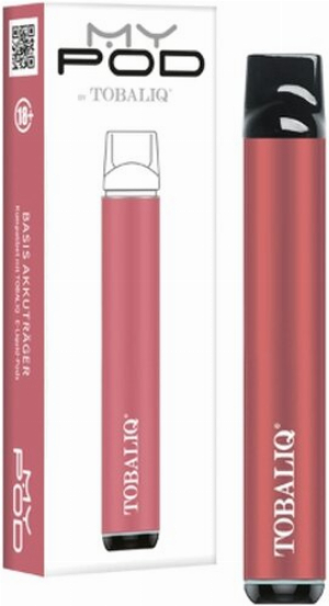 TobaliQ MyPOD Akkuträger Pink E-Zigarette