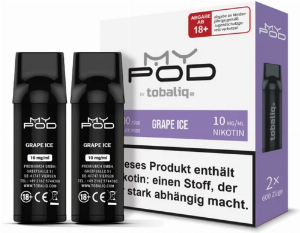 TobaliQ MyPOD Grape Ice 2x2ml Pods 10mg/ml