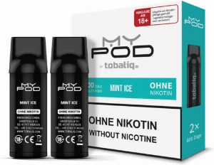 TobaliQ MyPOD Mint Ice 2x2ml Pods Nikotinfrei