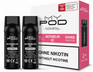 TobaliQ MyPOD Watermelon Ice 2x2ml Pods Nikotinfrei