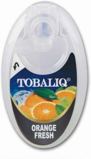 Tobaliq Orange Fresh Aromakapseln 1x100 Stück mit Stick