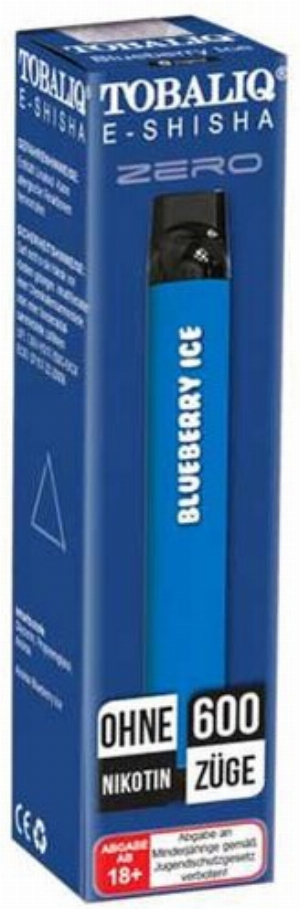 Tobaliq Smile Einweg E-Shisha Blueberry Ice ohne Nikotin