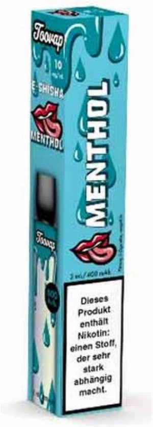 Toovap Einweg E-Shisha Menthol 10mg max. 600 Züge