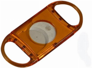 Top Cut Zigarrenschneider 23mm Acryl Orange