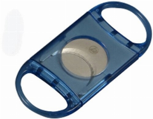 Top Cut Zigarrenschneider 23mm  Acryl Blau