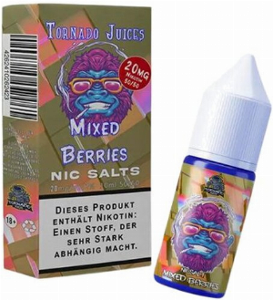 Tornado Juices Mixed Berries Nikotinsalz Liquid 20mg