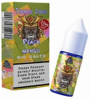 Tornado Juices Peach Mango Nikotinsalz Liquid 20mg