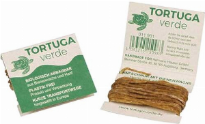 Tortuga verde Anzündschnur aus Hanf und Bienenwachs