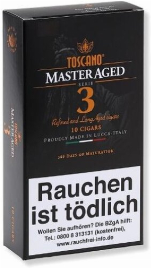 Toscano Master Aged Serie 3 Zigarren 10 Stk.