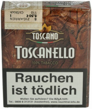 Toscano Toscanello Zigarren 5 Stück