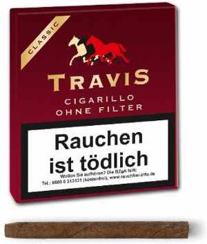 Travis (Aromatic) Classic Zigarillo ohne Filter