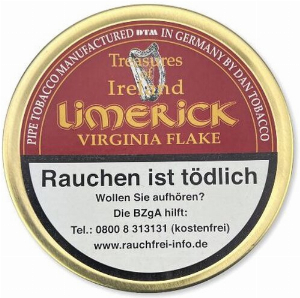 Treasures of Ireland Pfeifentabak Limerick Virginia Flake 50g