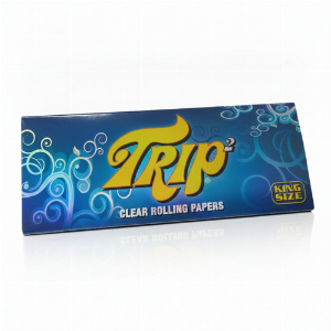 Trip2 Transparent King Size Slim Longpapers aus Zellulose 40 Blatt
