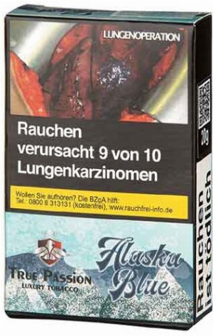 True Passion Shisha Tabak  Alaska Blue 20g
