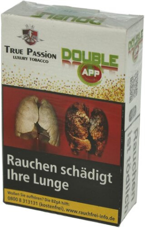 True Passion Shisha Tabak Double App 20g