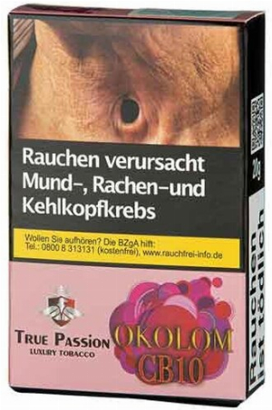 True Passion Shisha Tabak Okolom CB 20g