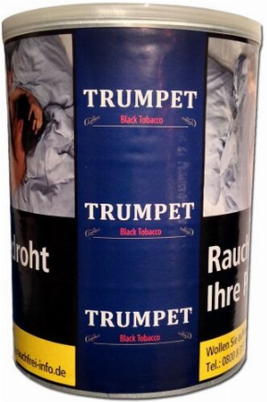 Trumpet Tabak Black (Zware) 130g Dose Feinschnitt