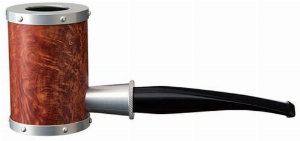 Tsuge Pfeife Metall Serie Yoroi G9 Smooth X Silver