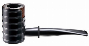 Tsuge Pfeife Metall Serie G9 Thunderstorm Black
