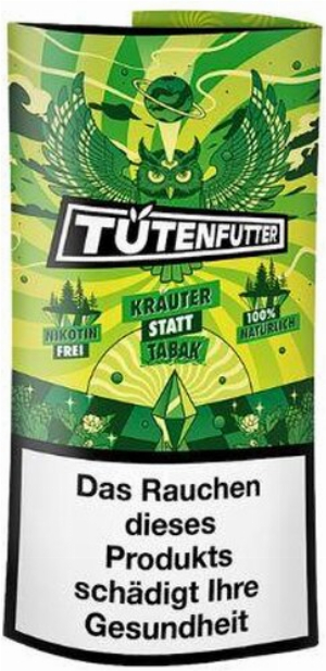 Tütenfutter Kräutermischung Green Nikotin- und Tabakfrei 25g