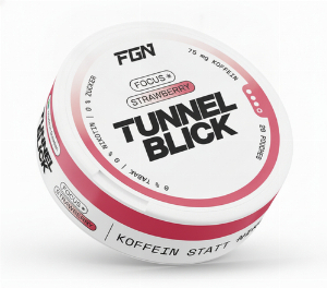 Tunnelblick Focus Energy Pouches Strawberry 20 Stk.