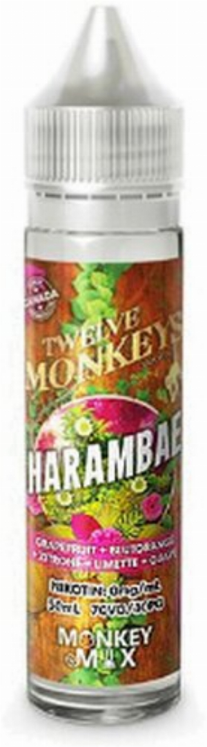 Twelve Monkeys Harambae 50ml Shortfill