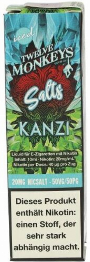 Twelve Monkeys Kanzi Nikotinsalzliquid 20mg
