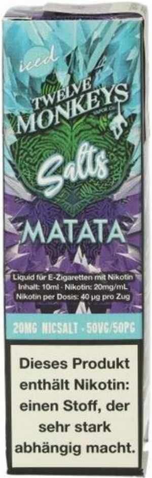 Twelve Monkeys Matata Nikotinsalzliquid 20mg
