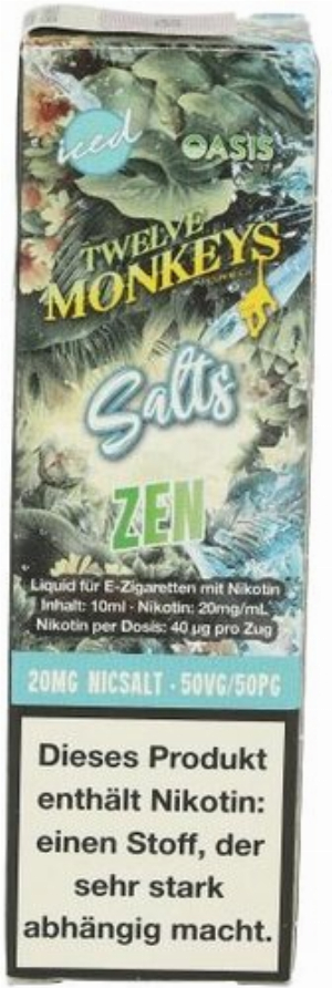 Twelve Monkeys Zen Nikotinsalzliquid 20mg