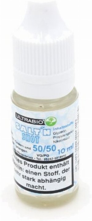 ULTRABIO Nikotinsalz Shot 50/50 20mg