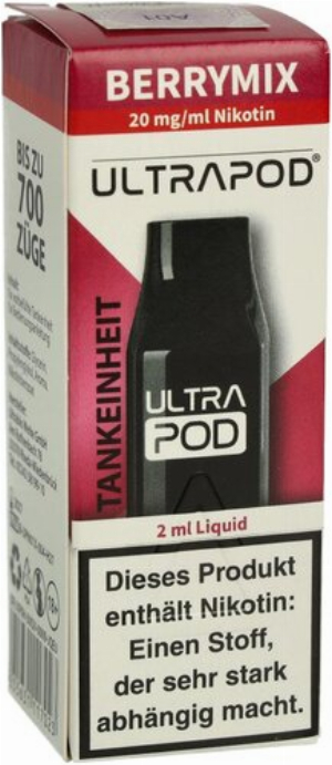 UltraBio Ultrapod Berrymix 1x2ml 20mg