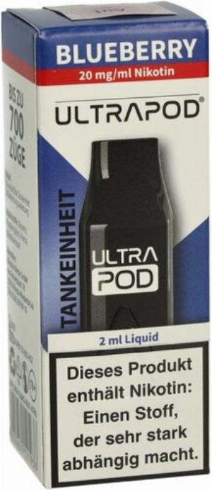 UltraBio Ultrapod Blueberry 1x2ml 20mg