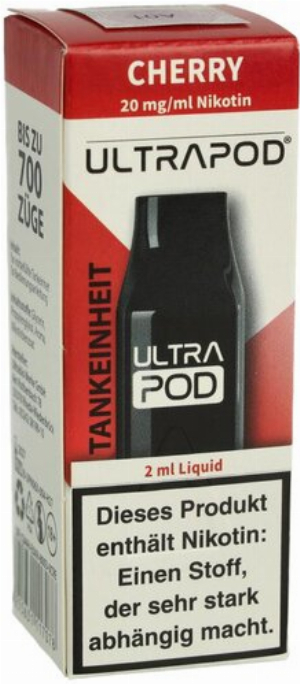 UltraBio Ultrapod Cherry 1x2ml 20mg