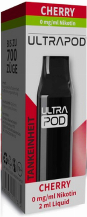 UltraBio Ultrapod Cherry 1x2ml Nikotinfrei