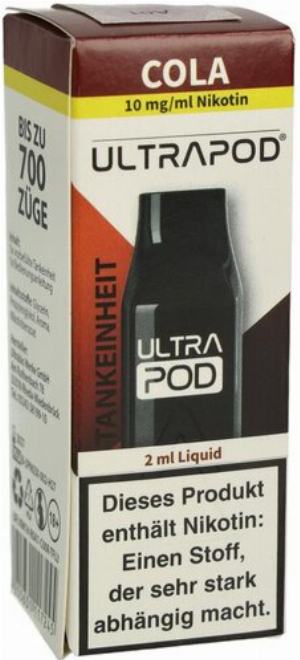 UltraBio Ultrapod Cola 1x2ml 10mg