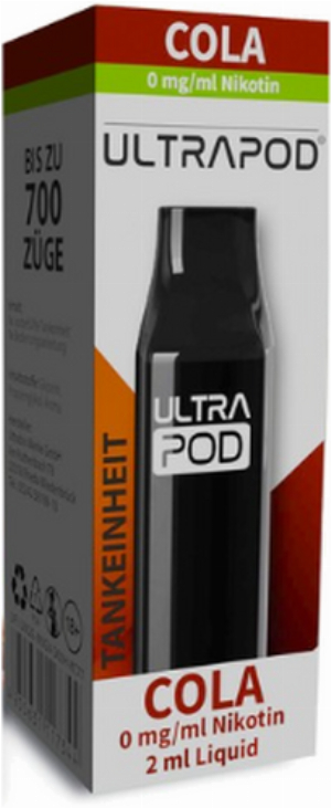 UltraBio Ultrapod Cola 1x2ml Nikotinfrei