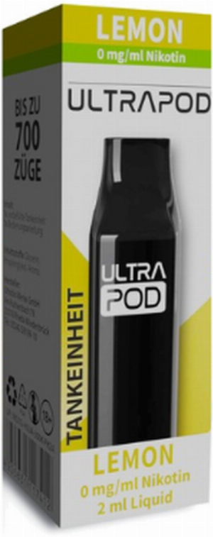UltraBio Ultrapod Lemon 1x2ml Nikotinfrei
