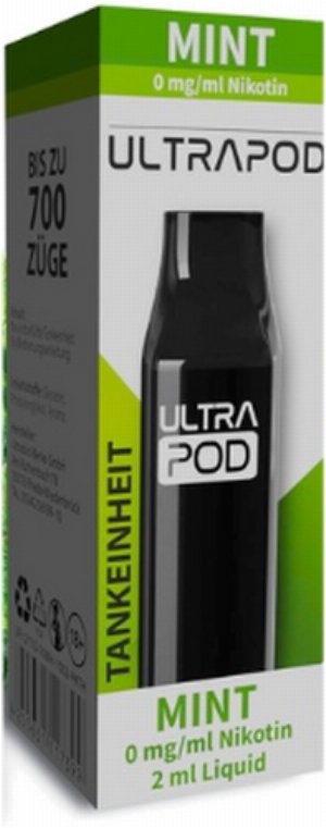 UltraBio Ultrapod Mint 1x2ml Nikotinfrei