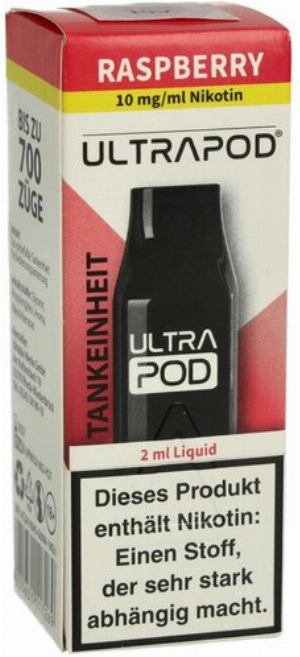 UltraBio Ultrapod Raspberry 1x2ml 10mg