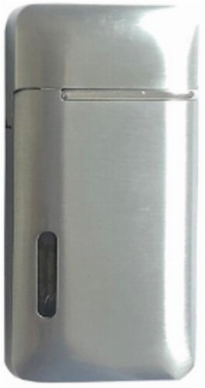 Uranus 2er Jet Feuerzeug Cross silber