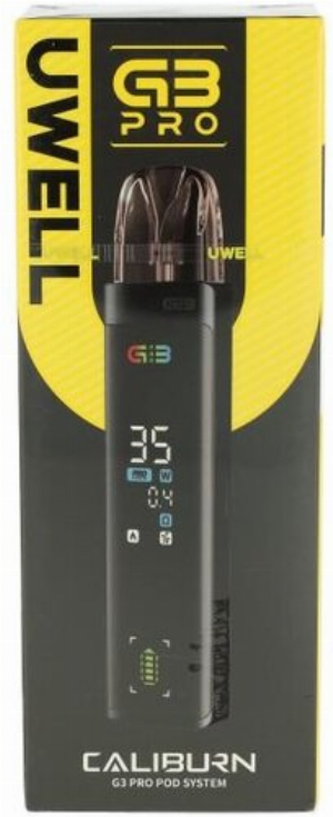 Uwell Caliburn G3 Pro Pod Kit Midnight Black E-Zigarette 